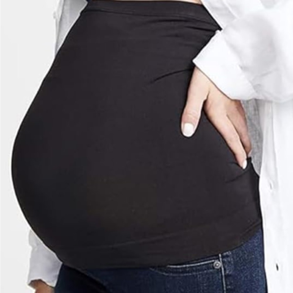 Black Maternity Belly Band